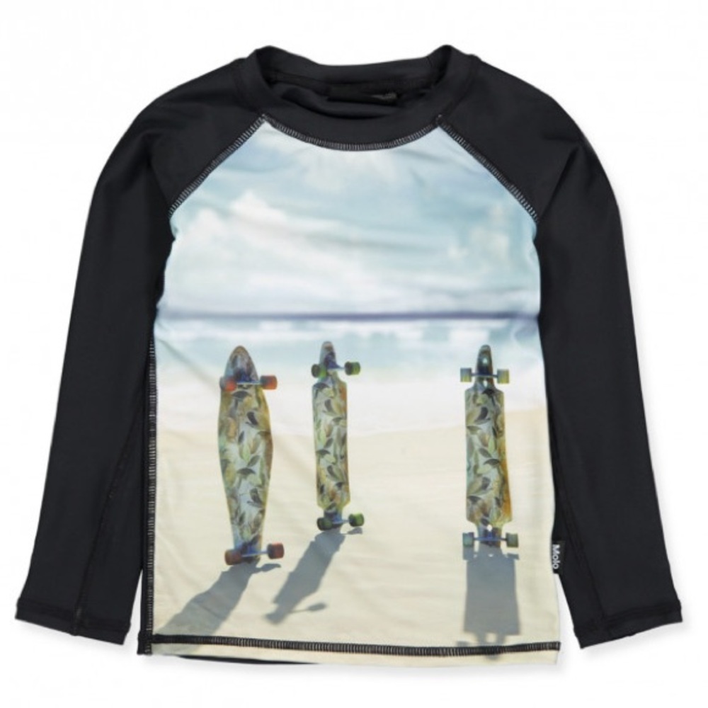 MOLO uv 50 rash guard swim shirt 11/12 euc boys kids